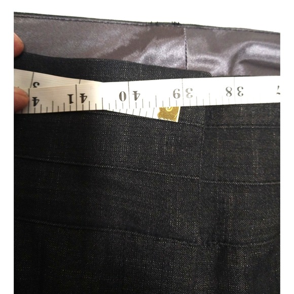 WOMENS MAURICES BRAND SLACKS, SIZE 16, CHARCOL‎ GRAY, FAUX POCHETS, STYLISH - Picture 10 of 12